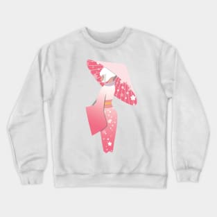 Japanese Girl Crewneck Sweatshirt